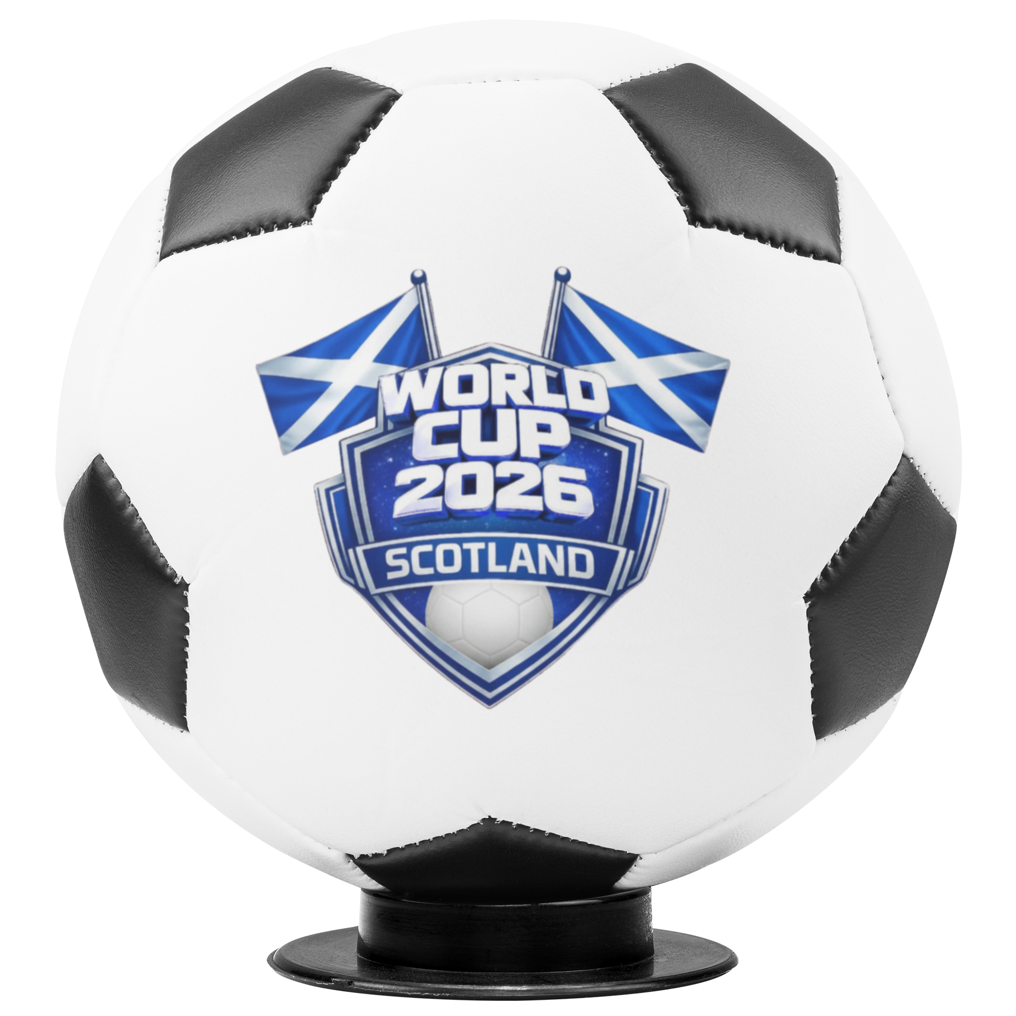Mini Soccer Ball Keepsake - World Cup 2026 Scotland Gift - Tailored Wall Expressions