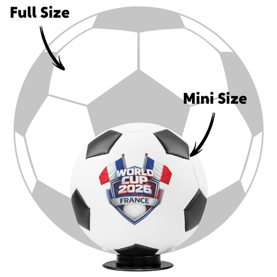 World Cup 2026 France Mini Soccer Ball - Fan Memorabilia