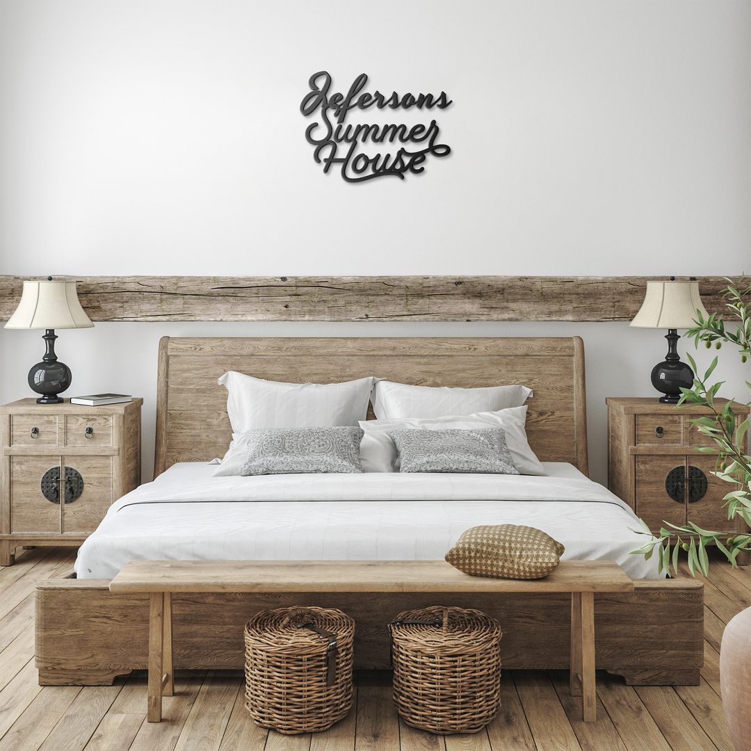 Custom Metal Sign Home Decor - Personalized Steel Wall Art