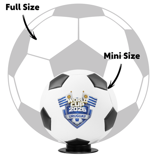 Uruguay Mini Soccer Ball Keepsake for World Cup Fans