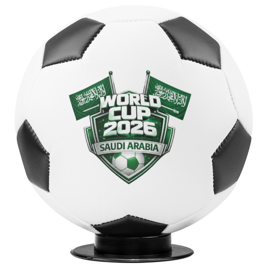 World Cup 2026 Saudi Arabia Mini Soccer Ball Keepsake