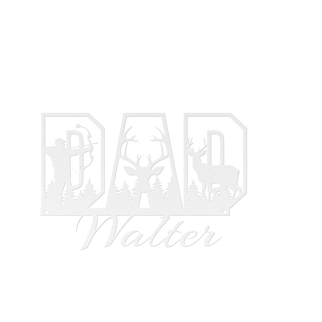Custom Metal Wall Art for Dad - Personalized Gift