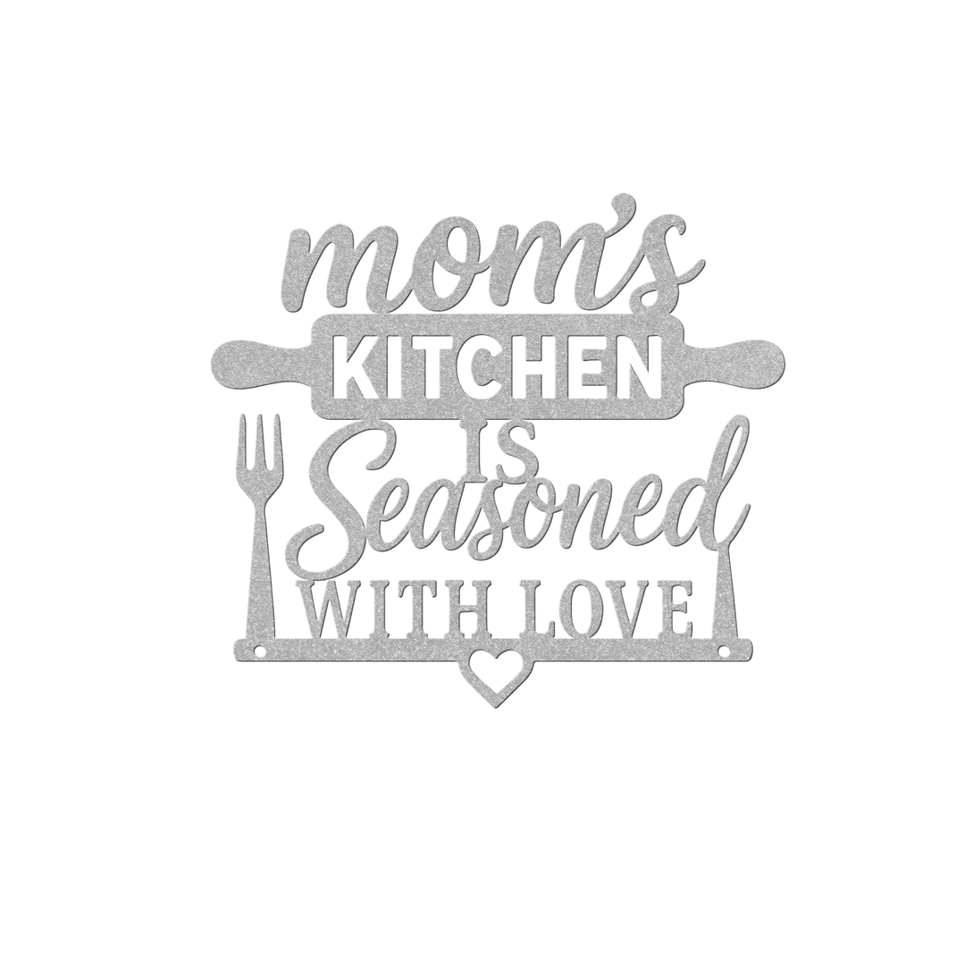 Custom Metal Kitchen Wall Sign - Rustic Home Decor