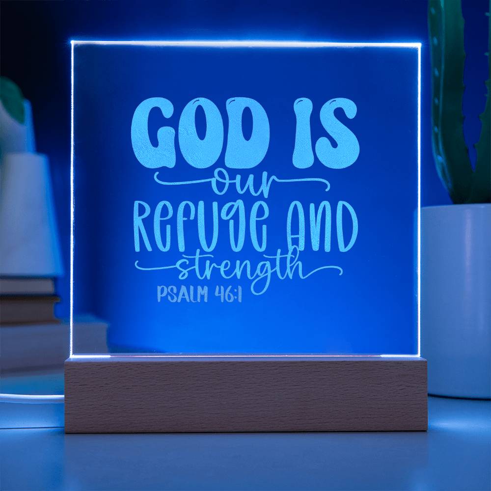 engraved square bible verse