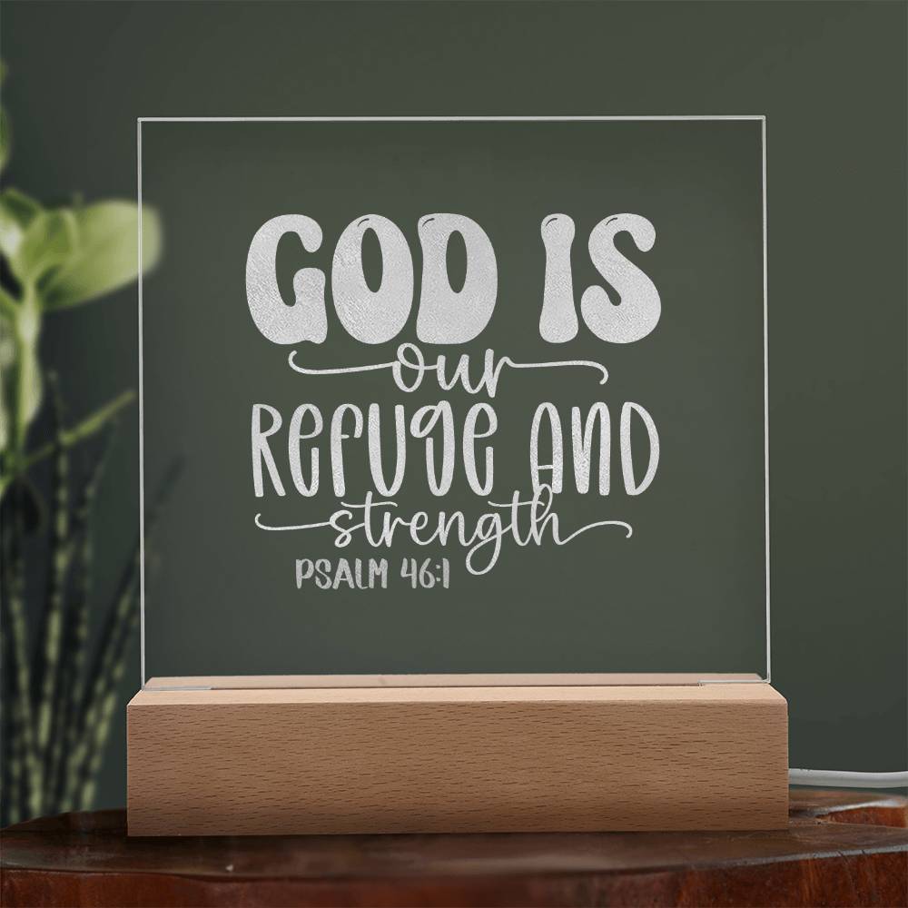 engraved square bible verse