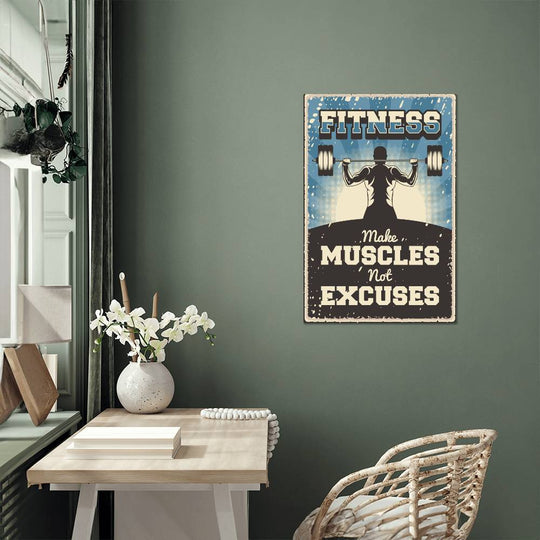 Retro, vintage Gym sign