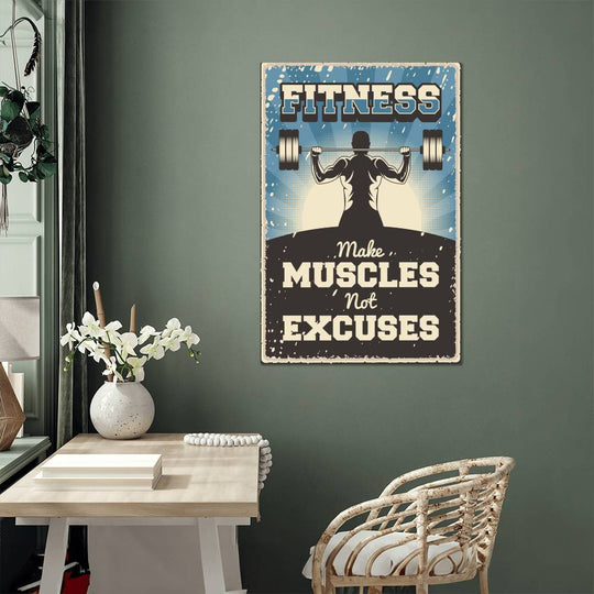 Retro, vintage Gym sign