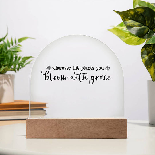 printed acrylic, farmhouse decor