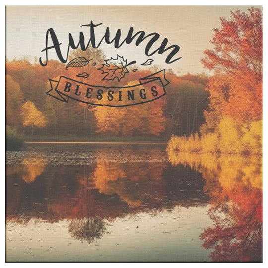 Autumn blessings Canvas teelaunch