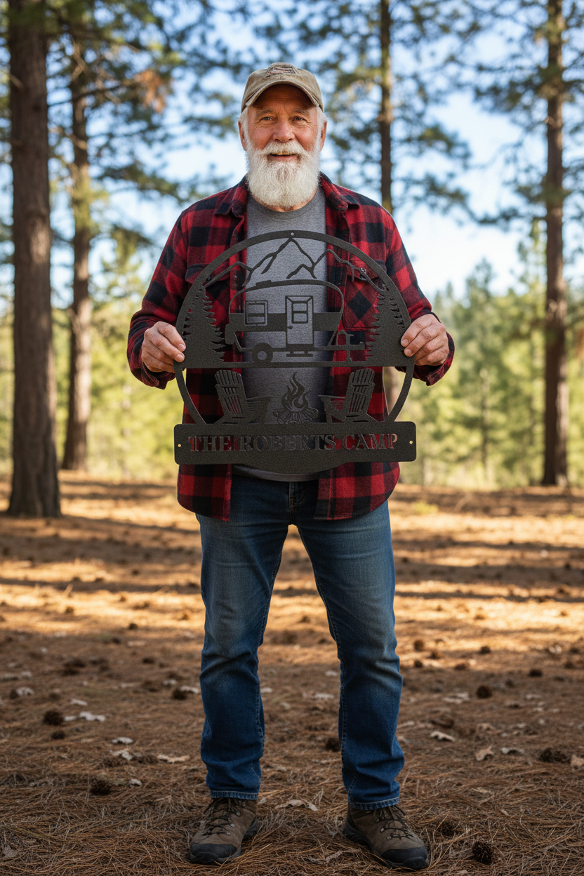 Custom RV Metal Sign - Personalized Camper Decor