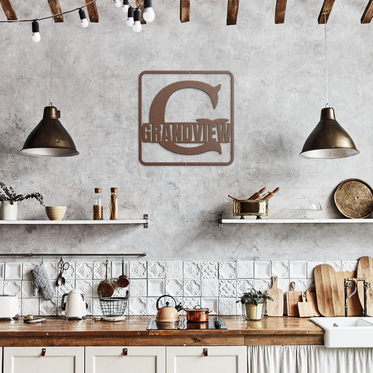 split monogram G PERSONALIZED