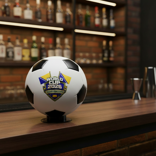 Bosnia World Cup 2026 Mini Soccer Ball Keepsake Gift