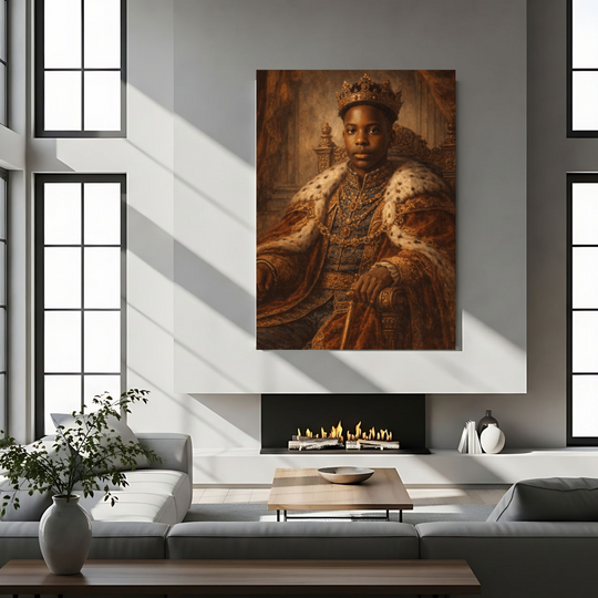 Renaissance Regal Portrait Canvas - Noble Decor