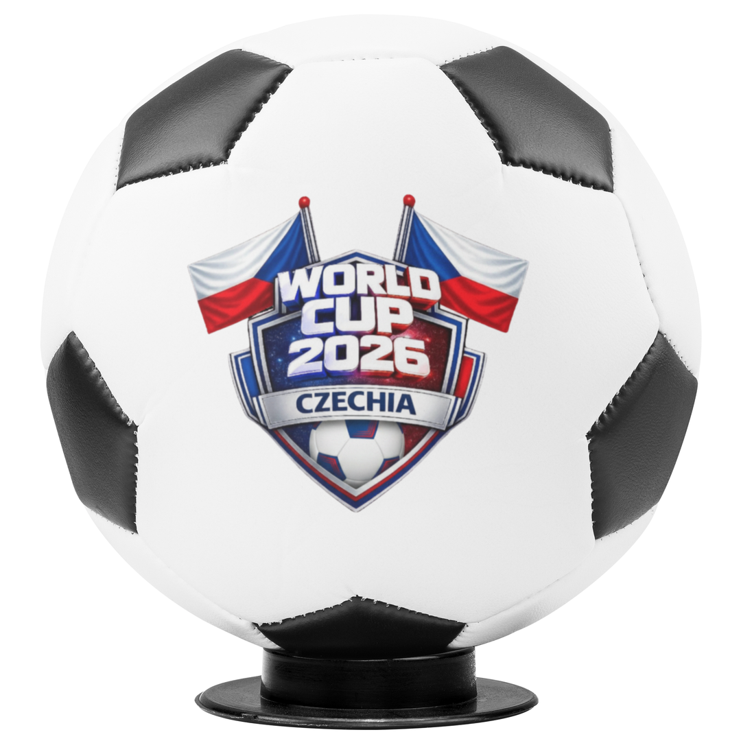 World Cup 2026 Mini Soccer Ball Gift, Czechia Souvenir - Tailored Wall Expressions