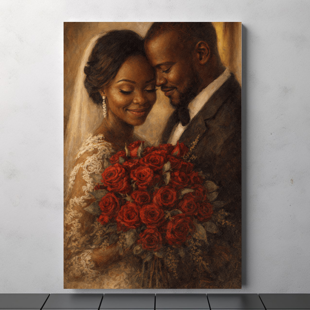 Custom Oil Painting style  Canvas - personalized Portrait Gift