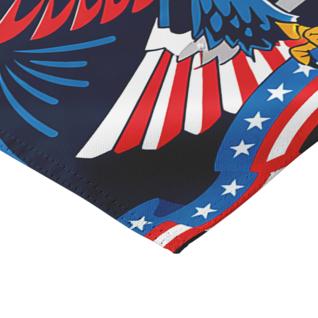 Statue of Liberty and 4th of July Garden Flag