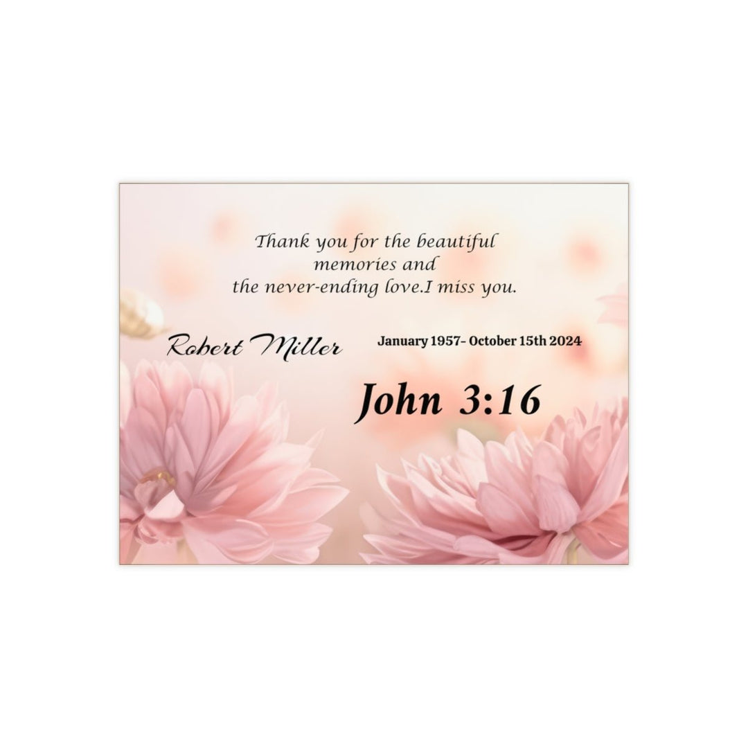 Ceramic Photo Tile Memorial with custom text - Tailored Wall ExpressionsHome Decorapod - 3663979