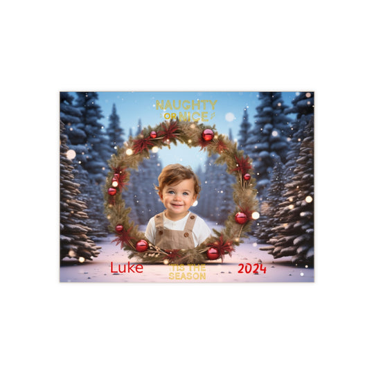 Ceramic Christmas photo tile,personalized