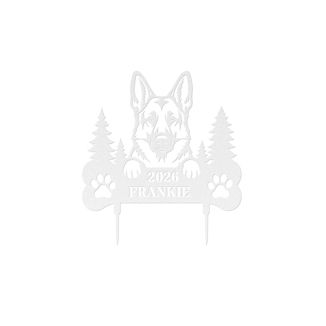 Memorial Garden Stake /Personalized German Sheppard