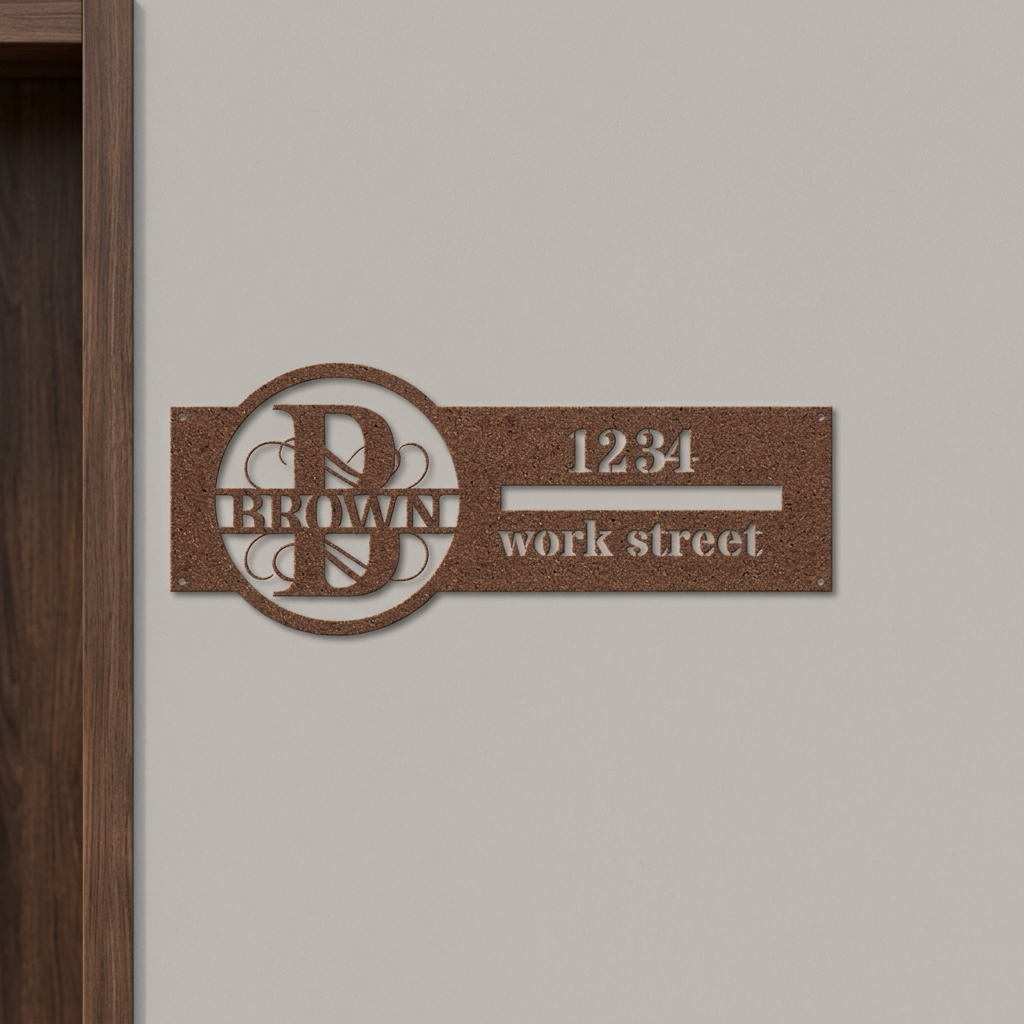 Copper B address sign