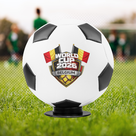 World Cup 2026 Mini Soccer Ball - Belgium Keepsake