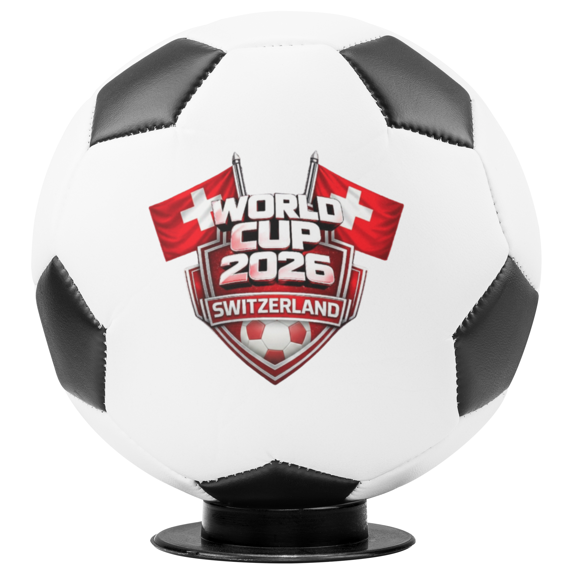Switzerland World Cup 2026 Mini Soccer Ball Keepsake - Tailored Wall Expressions