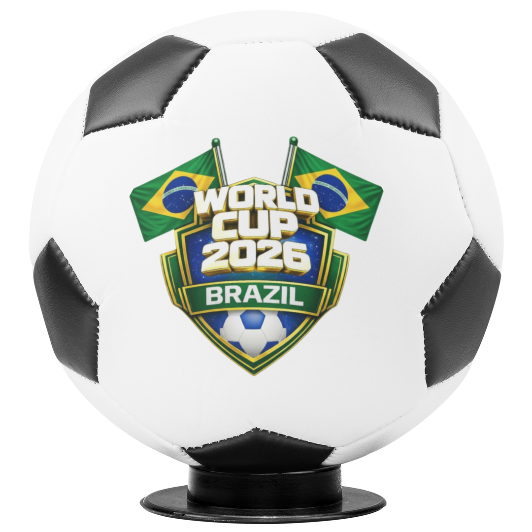 Mini Soccer Ball - Brazil World Cup 2026 Collectible Gift