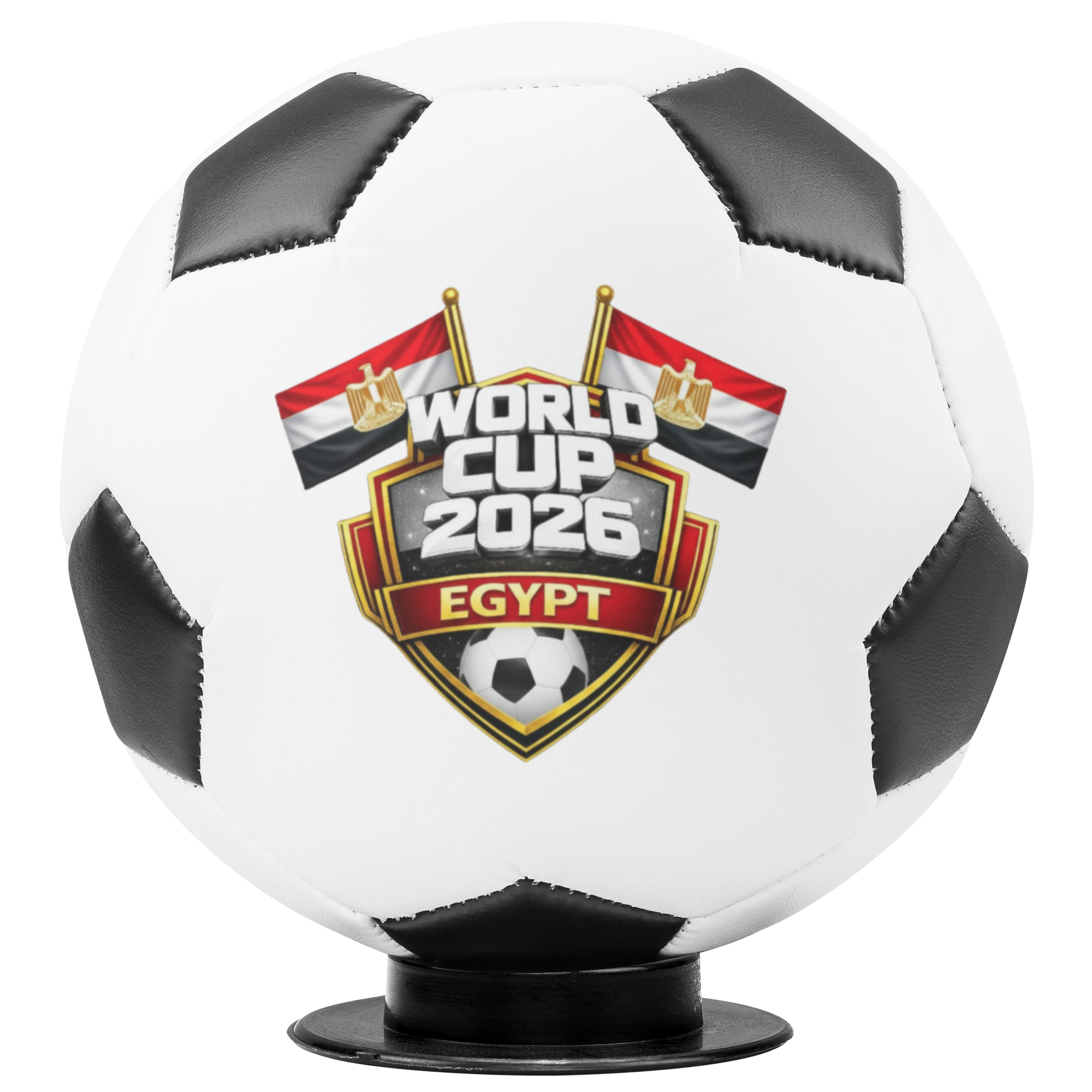 World Cup 2026 Egypt Mini Soccer Ball Keepsake - Tailored Wall Expressions