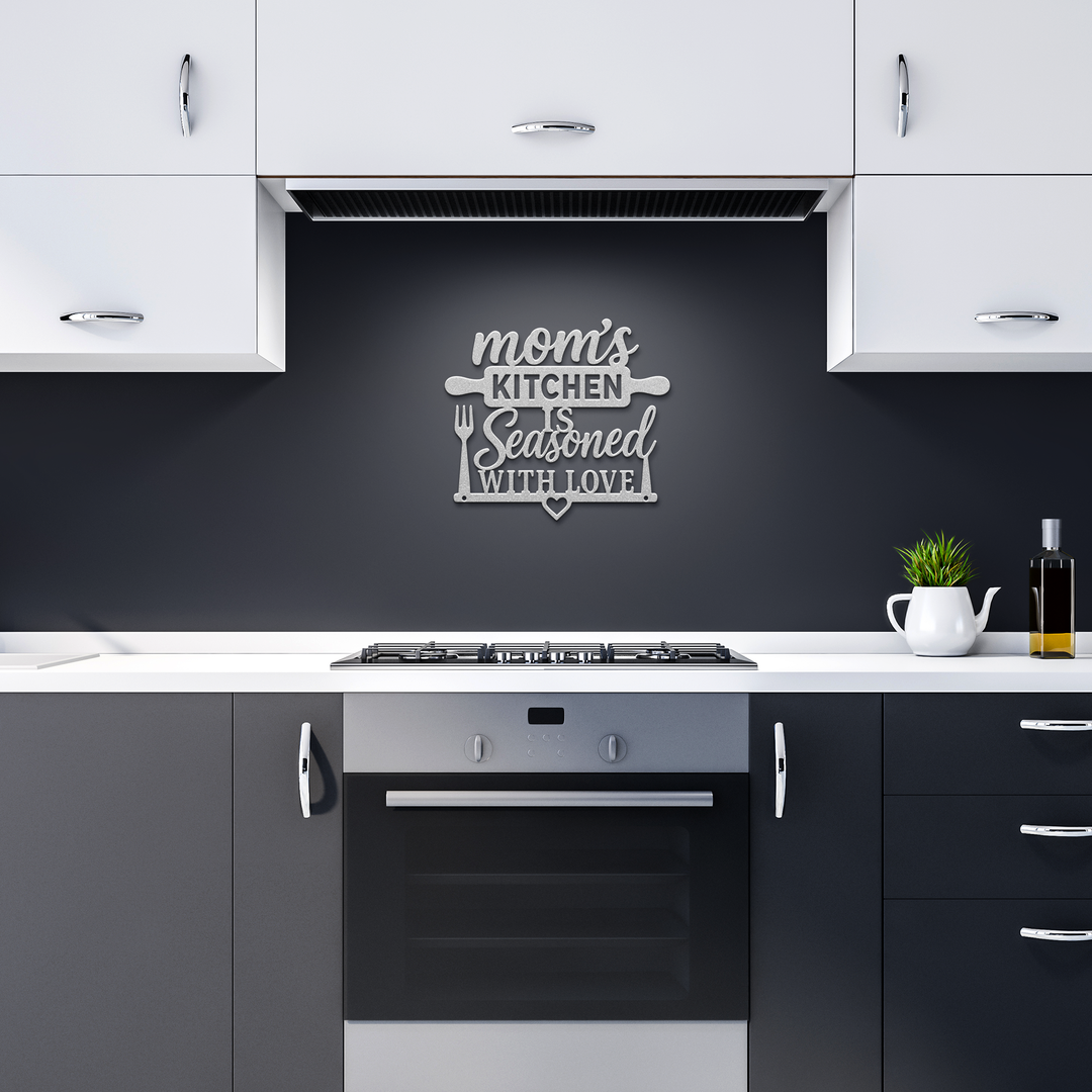 Custom Metal Kitchen Wall Sign - Rustic Home Decor