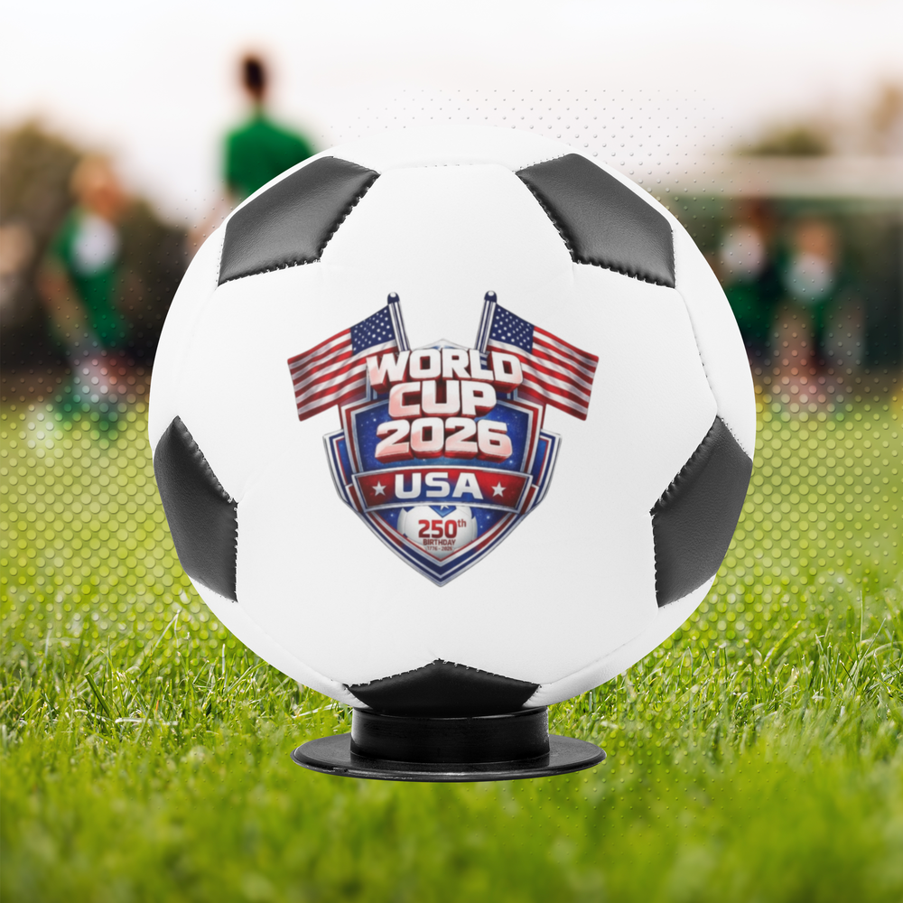 World Cup 2026 USA Mini Soccer Ball Keepsake - Fan Gift