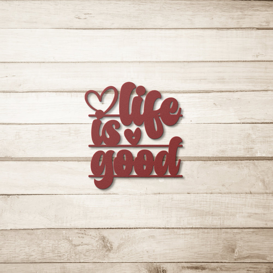 Die - Cut Metal Signs featuring a saying - Tailored Wall ExpressionsWall Artapod - 3354637