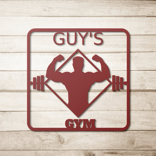 Die - Cut Metal Signs Gym sign - Tailored Wall ExpressionsWall Artapod - 3334839