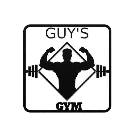 Die - Cut Metal Signs Gym sign - Tailored Wall ExpressionsWall Artapod - 3334839