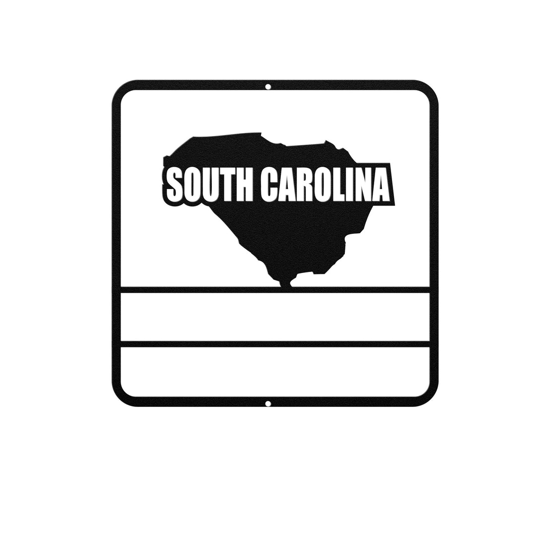 Die - Cut Metal Signs south Carolina - Tailored Wall ExpressionsWall Artapod - 3302417