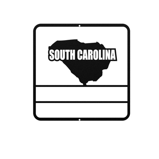 Die - Cut Metal Signs south Carolina - Tailored Wall ExpressionsWall Artapod - 3302417