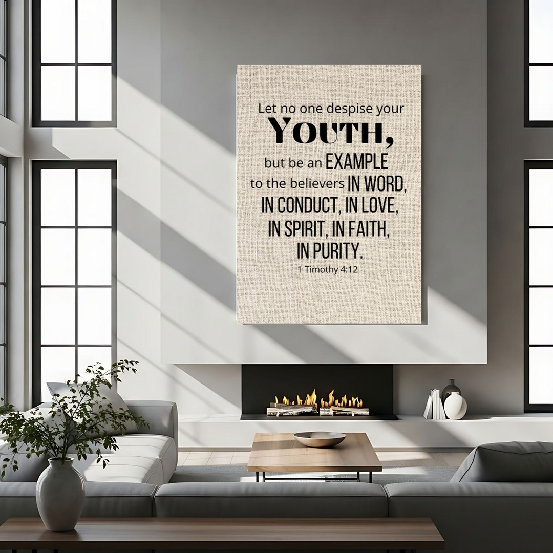 Custom Inspirational Quote Canvas - Home Decor Gift
