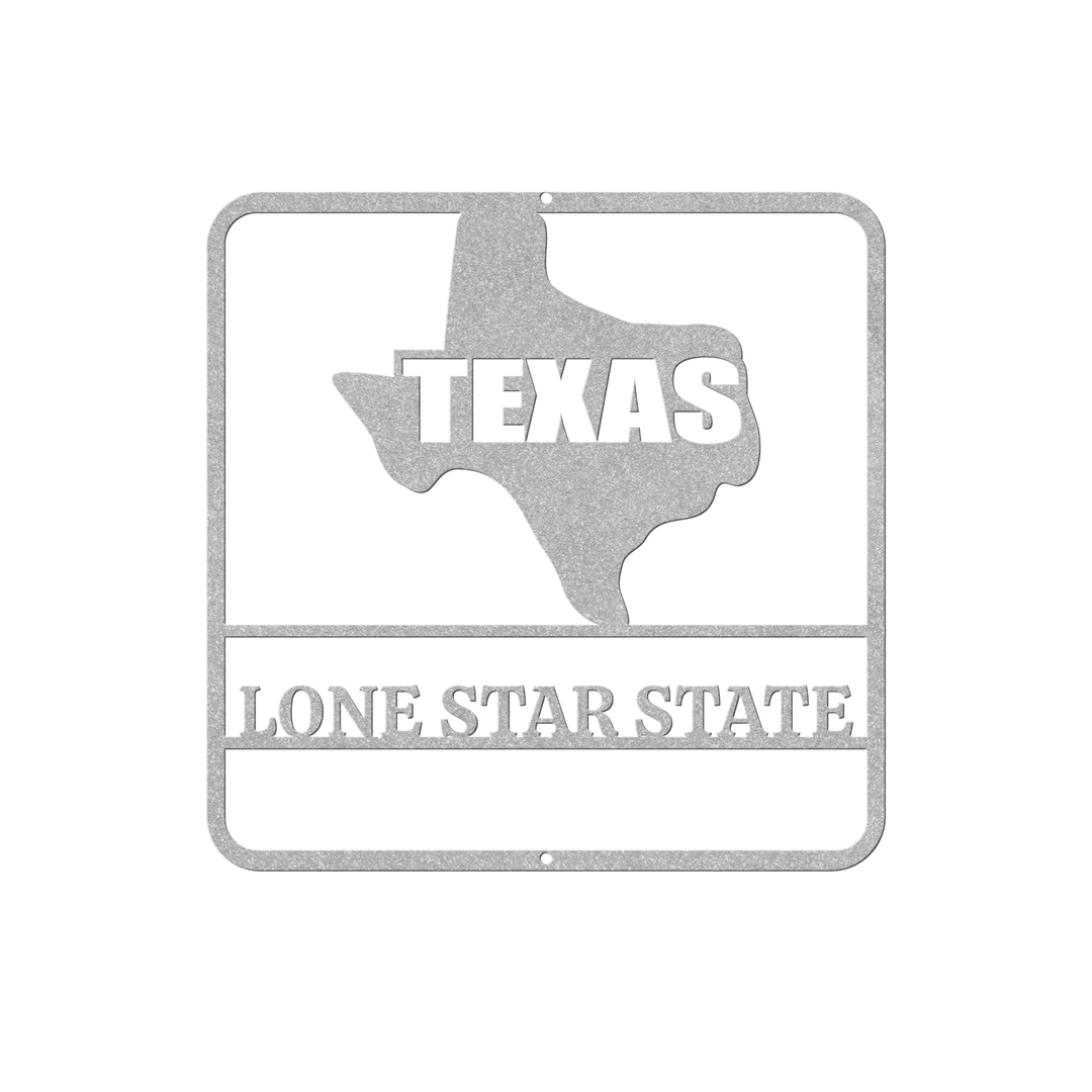 Metal Texas Wall Art - Outdoor Rustic Decor
