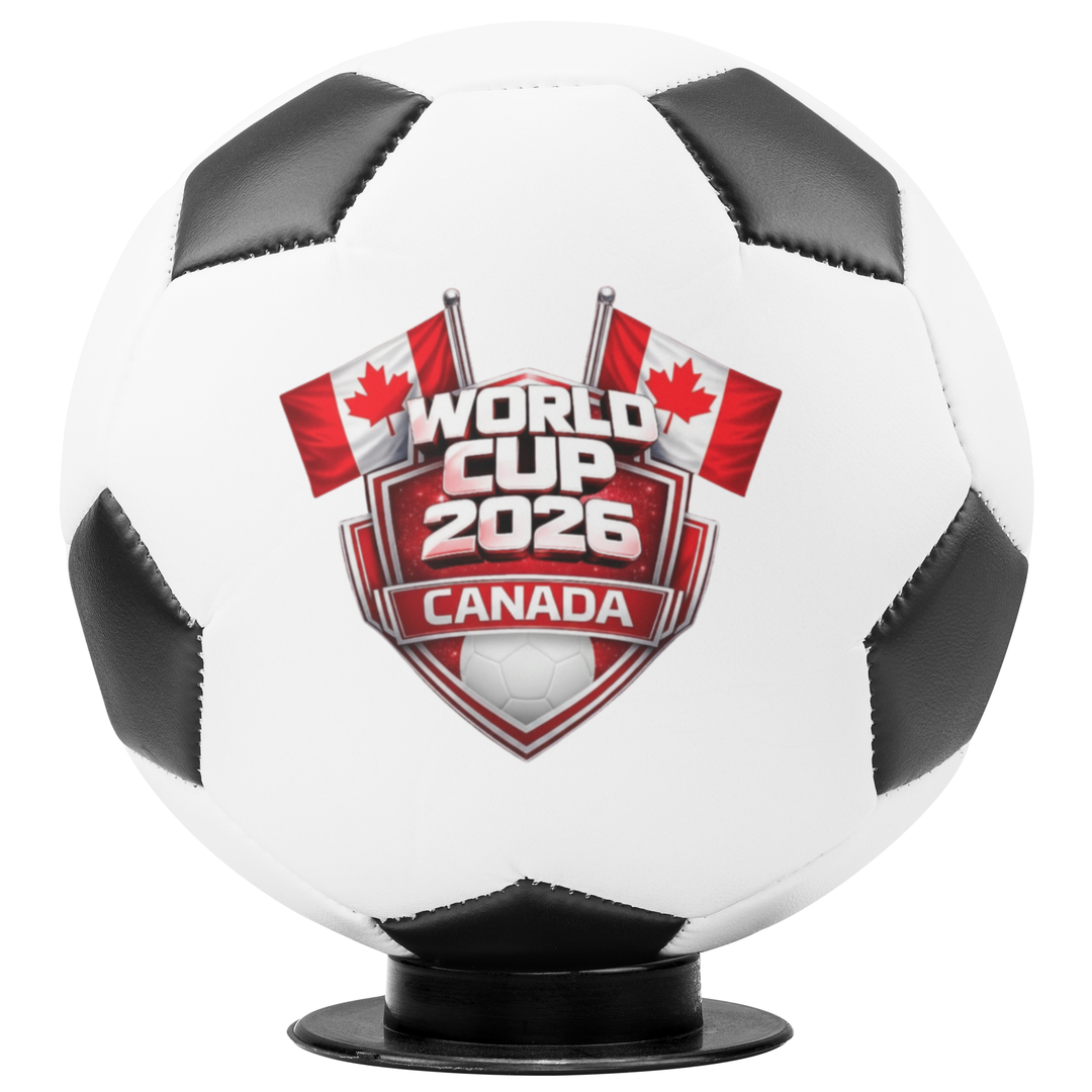 Canada World Cup 2026 Mini Soccer Ball Keepsake - Collector's Gift