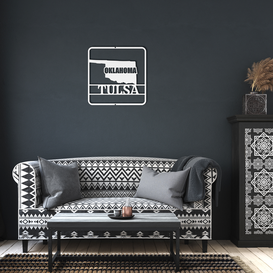 Custom Metal Name Sign - Elegant Outdoor Decor