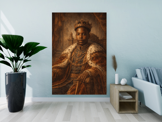 Renaissance Regal Portrait Canvas - Noble Decor