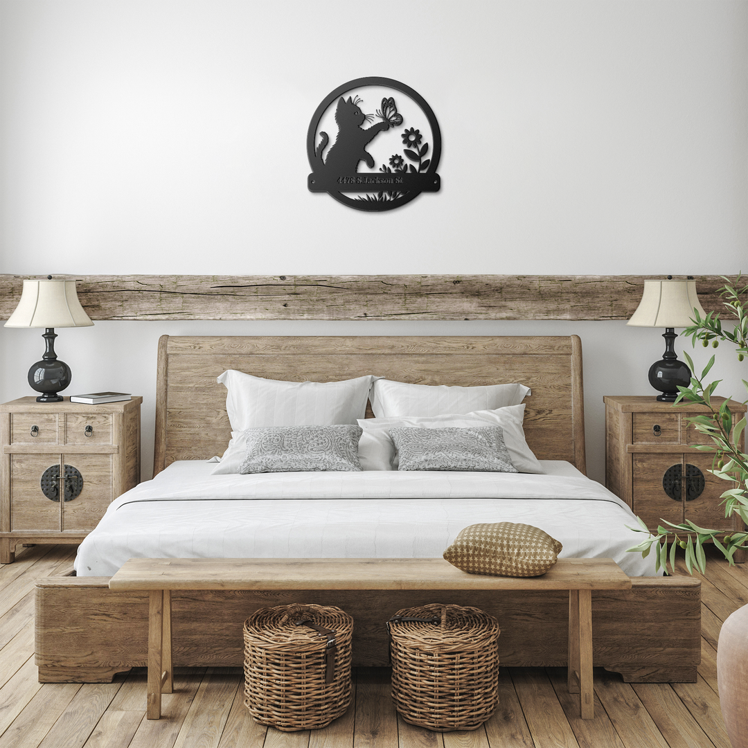 Personalized Metal Wall Art - Custom Outdoor Decor Plaque