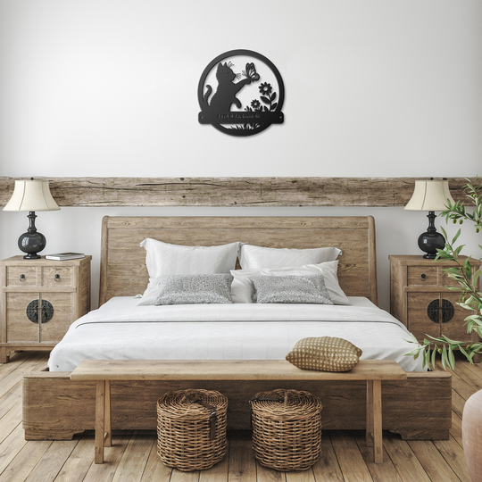 Personalized Metal Wall Art - Custom Outdoor Decor Plaque