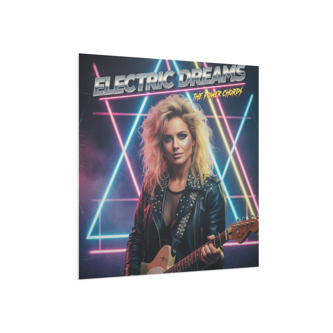Custom 80s Album Cover Foam Board – Personalized Retro Art