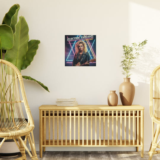 Custom 80s Album Cover Foam Board – Personalized Retro Art