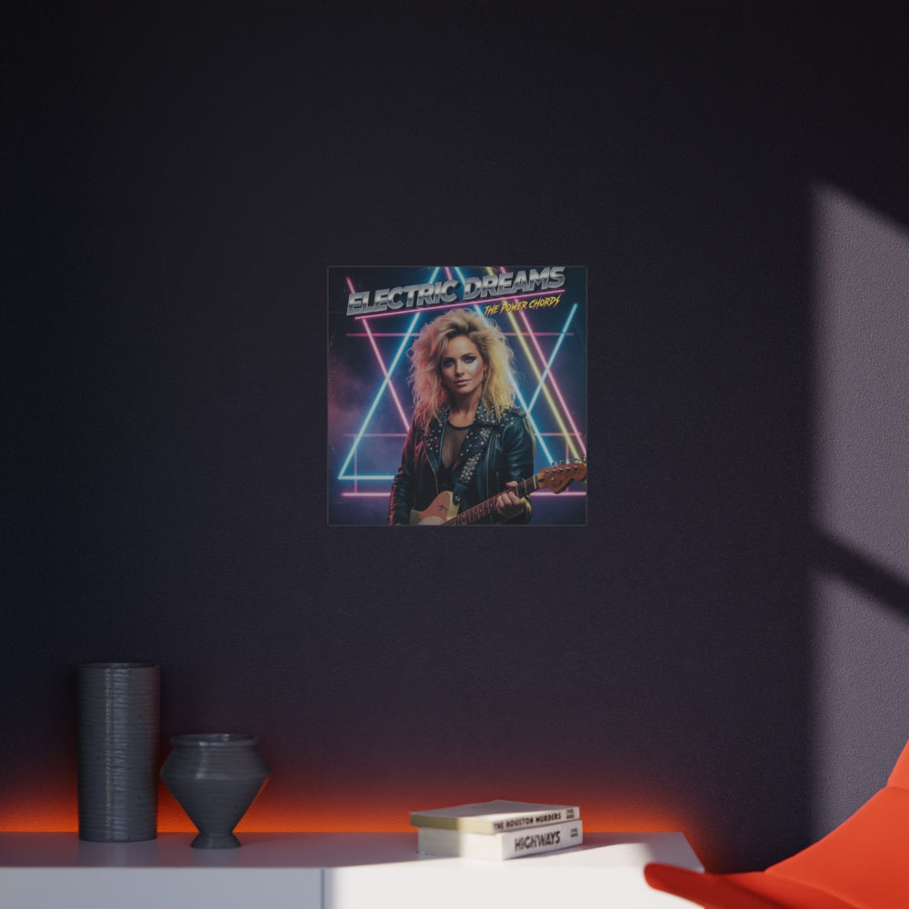 Custom 80s Album Cover Foam Board – Personalized Retro Art