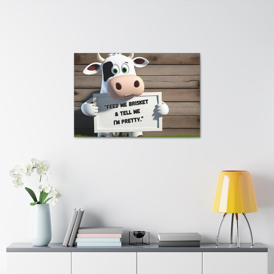 humorous canvas art BBQ Humor - Tailored Wall ExpressionsCanvas21375488646947504613