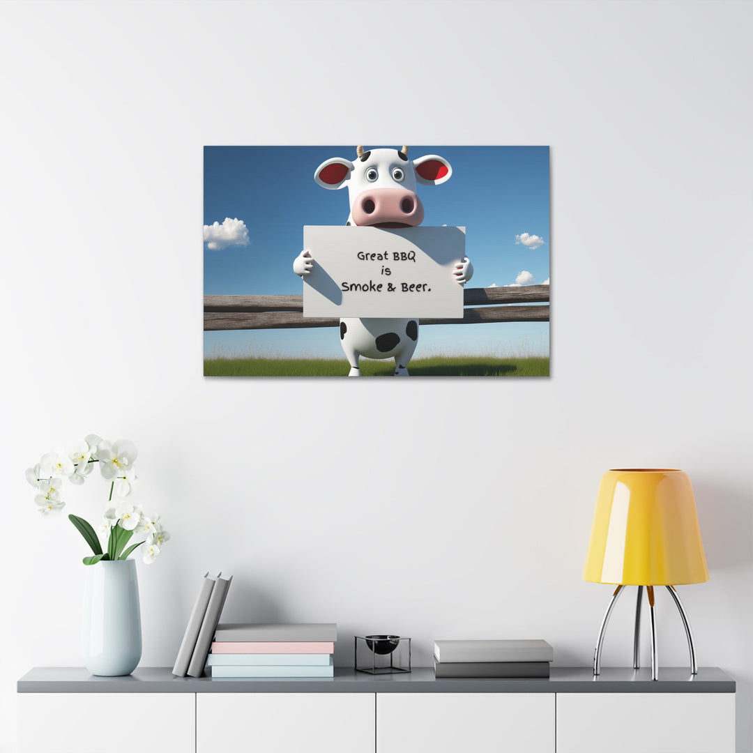 humorous canvas art BBQ Humor - Tailored Wall ExpressionsCanvas25172401283605271432