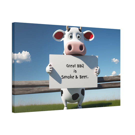 humorous canvas art BBQ Humor - Tailored Wall ExpressionsCanvas25172401283605271432