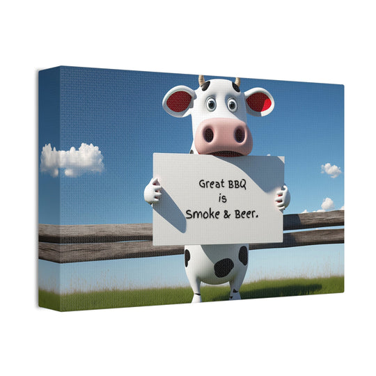 humorous canvas art BBQ Humor - Tailored Wall ExpressionsCanvas25172401283605271432