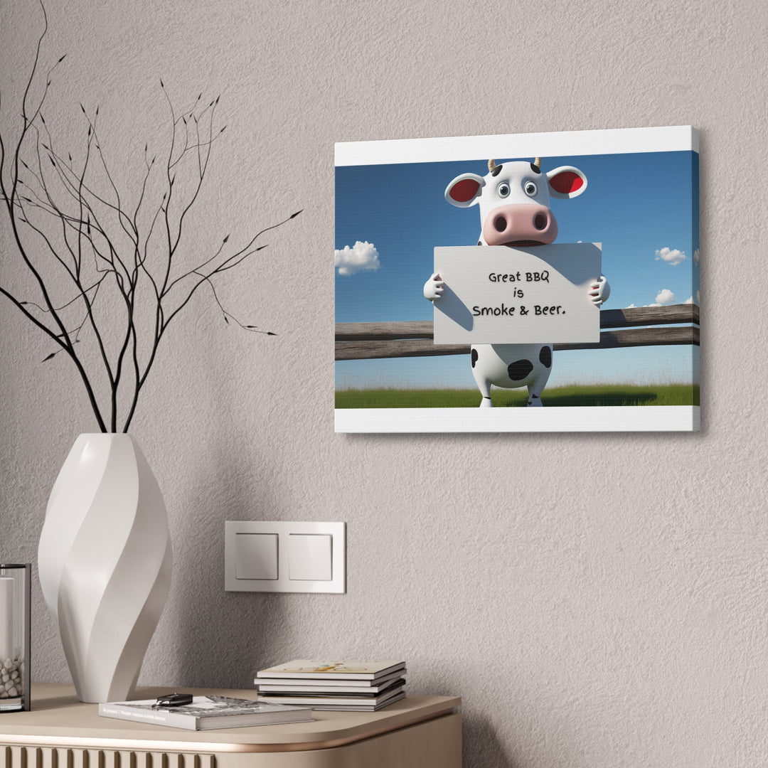 humorous canvas art BBQ Humor - Tailored Wall ExpressionsCanvas29358189492517431029